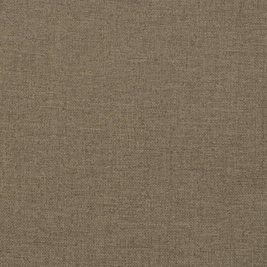 Blazina za stol 4 kosi melanž taupe 100x50x7 cm blago