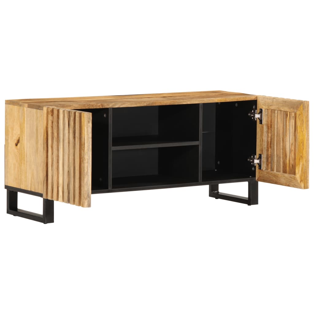 TV omarica 105x34x46 cm trden robusten mangov les