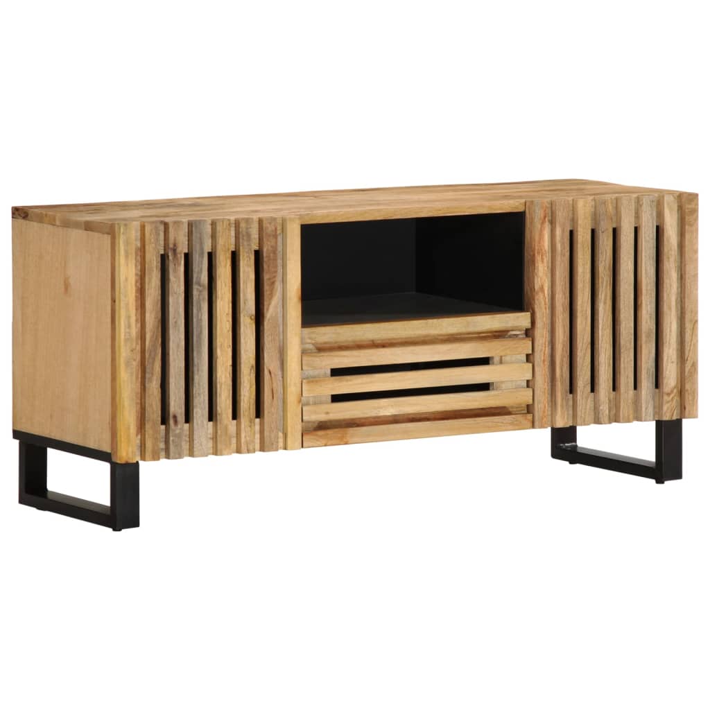 TV omarica 100x34x46 cm trden robusten mangov les