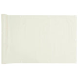 Balkonsko platno za zasebnost belo 700x90 cm PVC