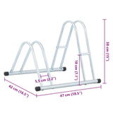 Stojalo za kolo za 2 kolesi prostostoječe pocinkano jeklo