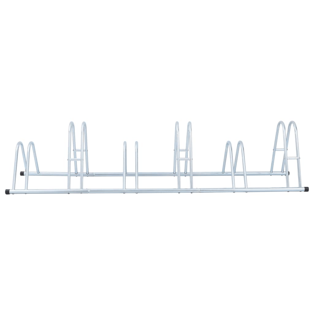 Stojalo za kolo za 6 koles prostostoječe pocinkano jeklo