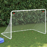 Nogometni gol bel 122x81x81 cm jeklo