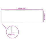 3D stenski paneli 14 kosov beli in rdeči 100x50 cm EPS