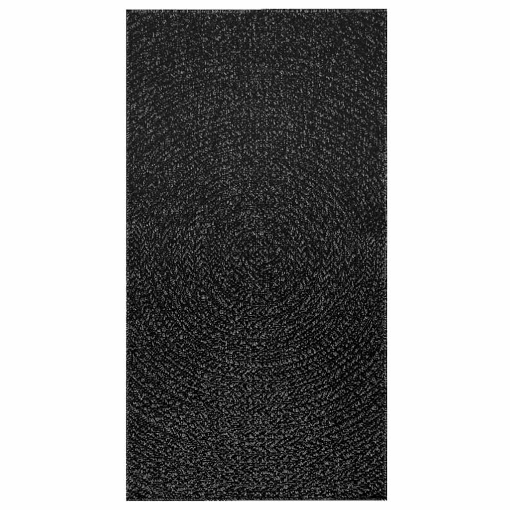 Preproga ZIZUR antracit 80x150 cm videz jute notranja/zunanja