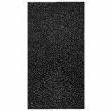 Preproga ZIZUR antracit 80x150 cm videz jute notranja/zunanja