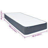 Box spring vzmetnica 190x90x20 cm blago