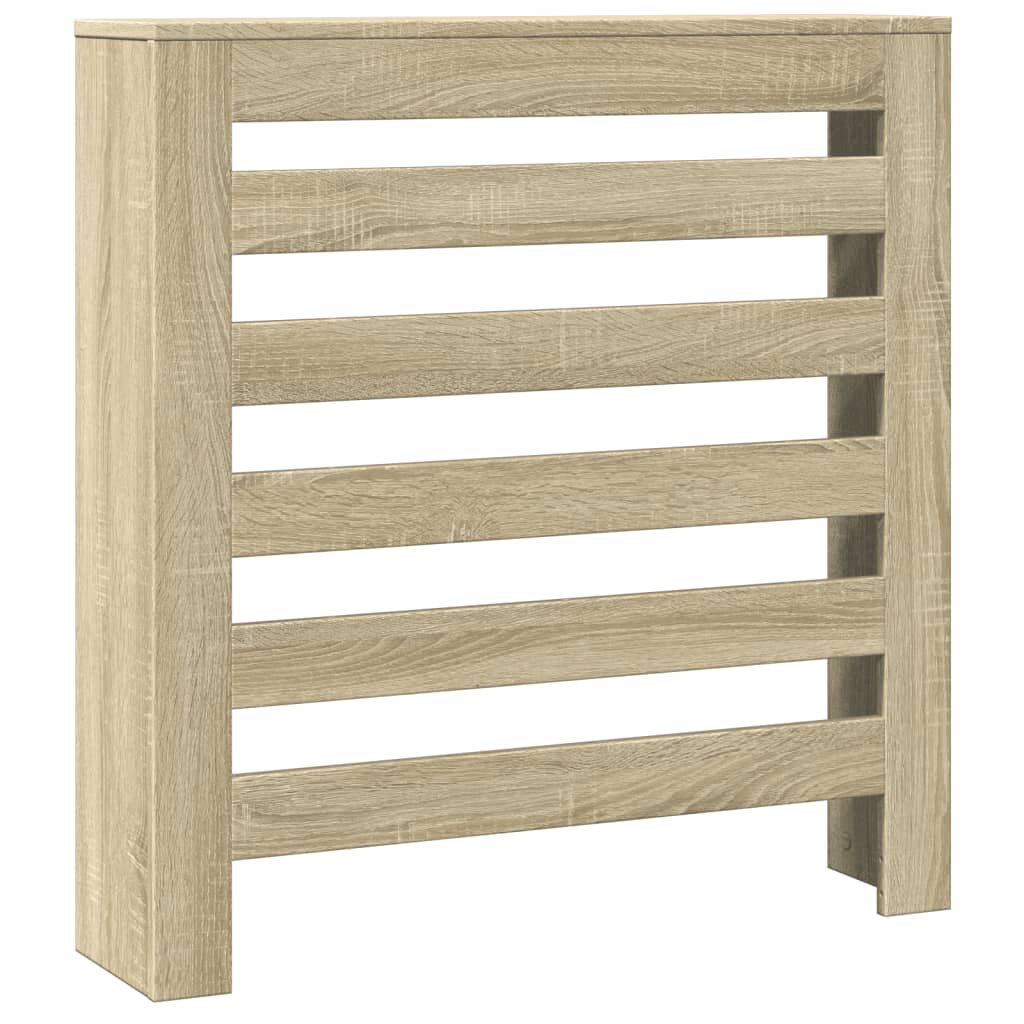 Pokrov za radiator sonoma hrast 78x20x82 cm inženirski les