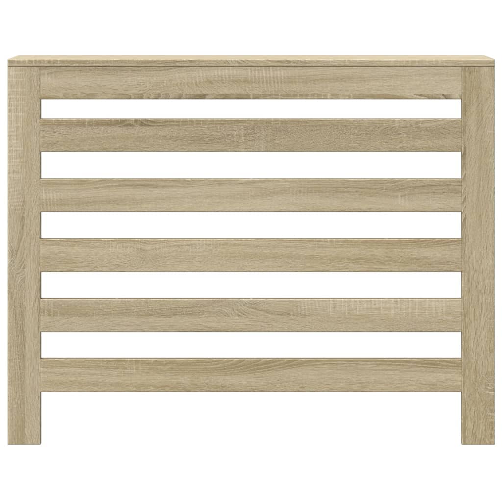 Pokrov za radiator sonoma hrast 104x20x82 cm inženirski les