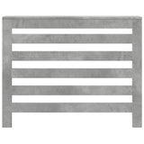 Pokrov za radiator betonsko siv 104x20x82 cm inženirski les