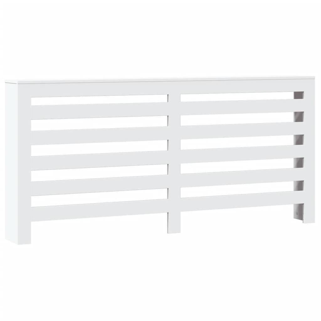 Pokrov za radiator bel 175x20x82 cm inženirski les