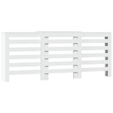 Pokrov za radiator bel 205x21,5x83,5 cm inženirski les