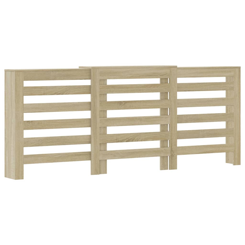 Pokrov za radiator sonoma hrast 205x21,5x83,5 cm inženirski les