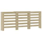 Pokrov za radiator sonoma hrast 205x21,5x83,5 cm inženirski les