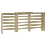 Pokrov za radiator sonoma hrast 205x21,5x83,5 cm inženirski les