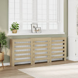 Pokrov za radiator sonoma hrast 205x21,5x83,5 cm inženirski les