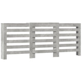 Pokrov za radiator betonsko siv 205x21,5x83,5 cm inženirski les