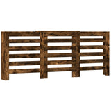 Pokrov za radiator dimljen hrast 205x21,5x83,5cm inženirski les