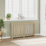 Pokrov za radiator sonoma hrast 149x20x82 cm inženirski les