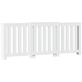 Pokrov za radiator bel 205x21,5x83,5 cm inženirski les