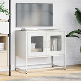 TV omarica Bela 68x39x60,5 cm Hladno valjano jeklo