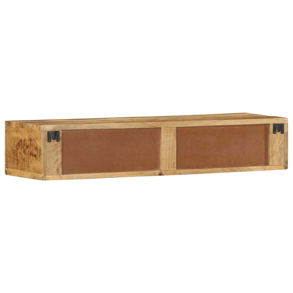 Stenska TV omarica 100x30x19 cm trden robusten mangov les