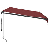 Avtomatsko zložljiva tenda z LED bordo 350x250 cm