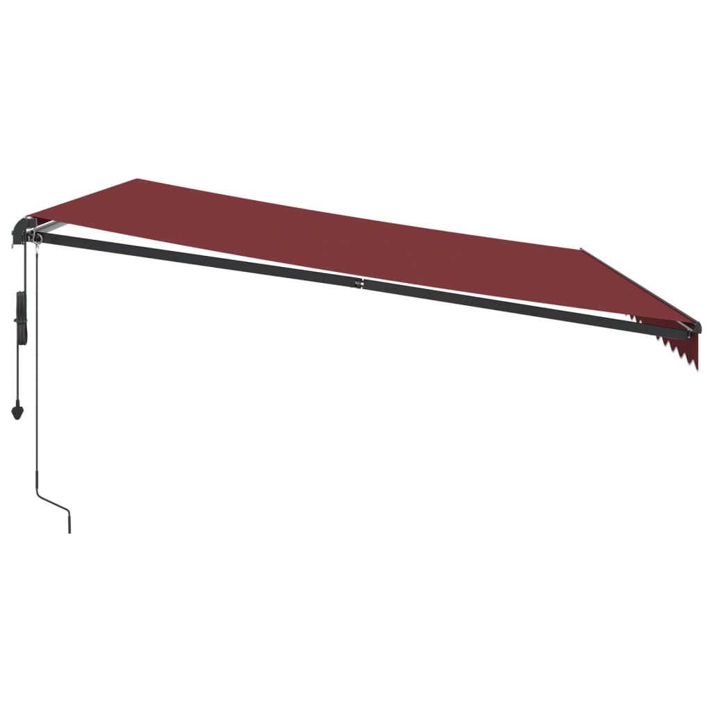 Avtomatsko zložljiva tenda z LED bordo 450x300 cm