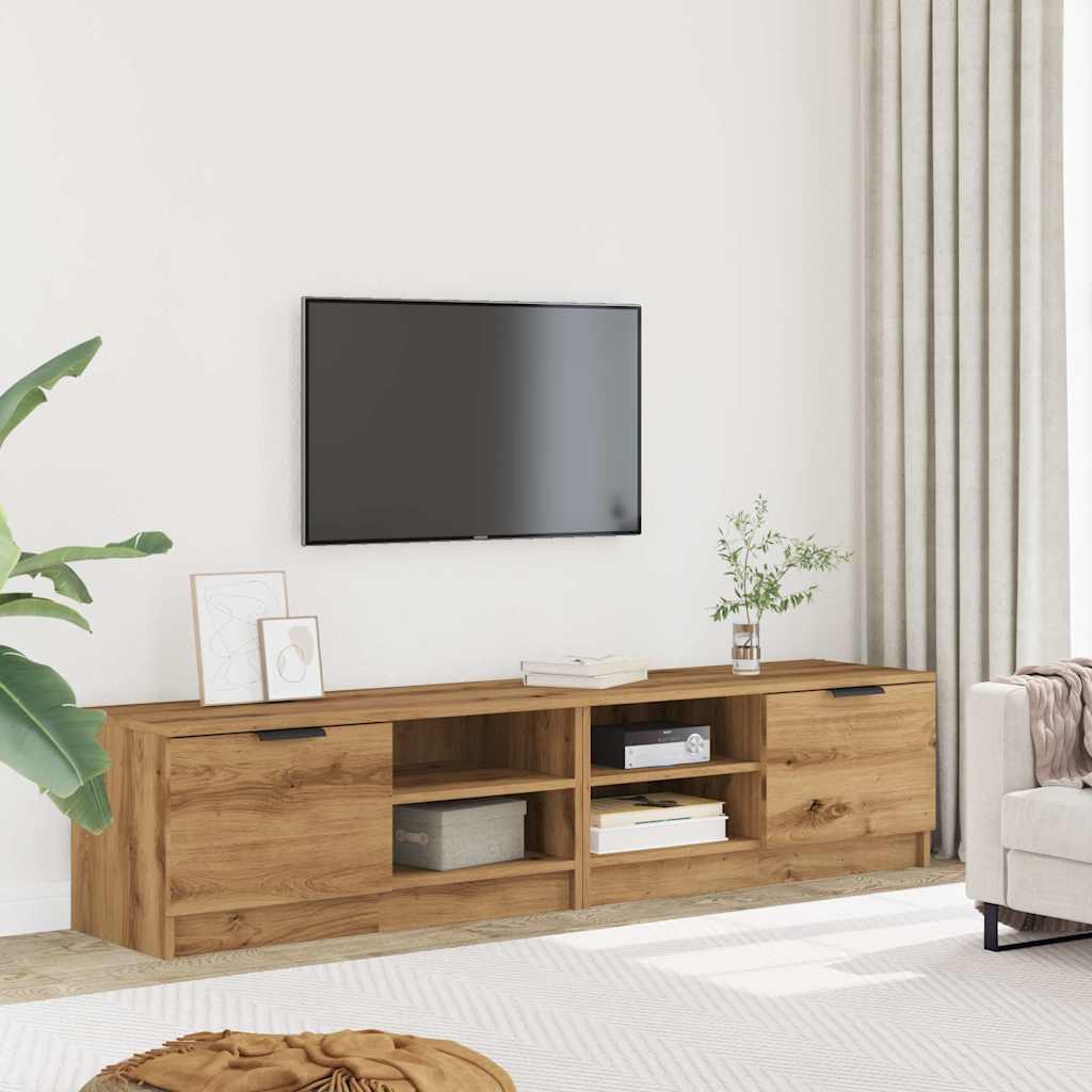 TV omarica 2 kosa artisan hrast 80x35x36,5 cm inženirski les