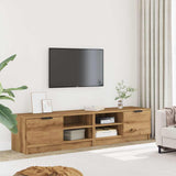 TV omarica 2 kosa artisan hrast 80x35x36,5 cm inženirski les