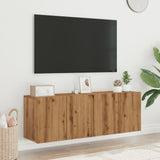 Stenske TV omarice 2 kosa artisan hrast 60x30x41 cm