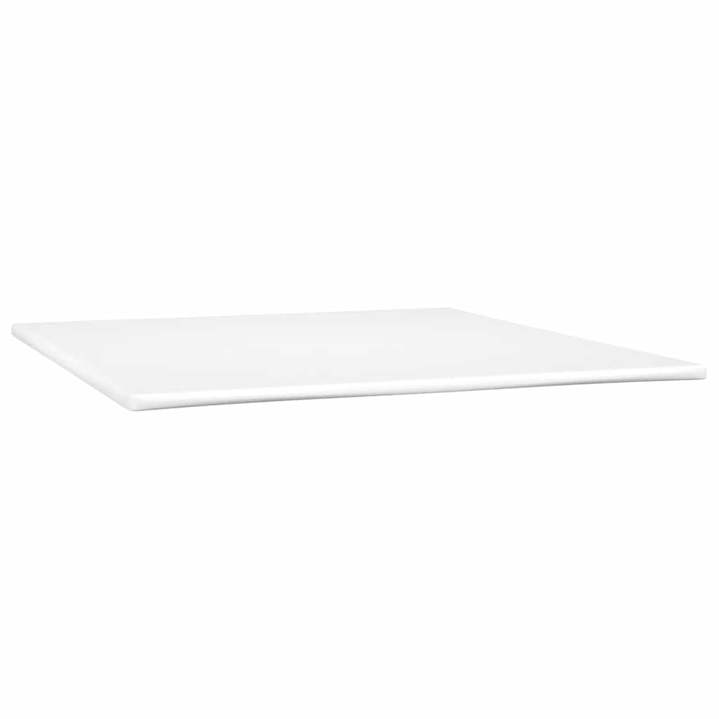 Box spring postelja z vzmetnico temno modra 180x220 cm žamet