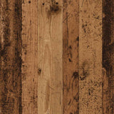 Stranske mize s polico 2 kosa Old Wood 25,5x27x60 cm