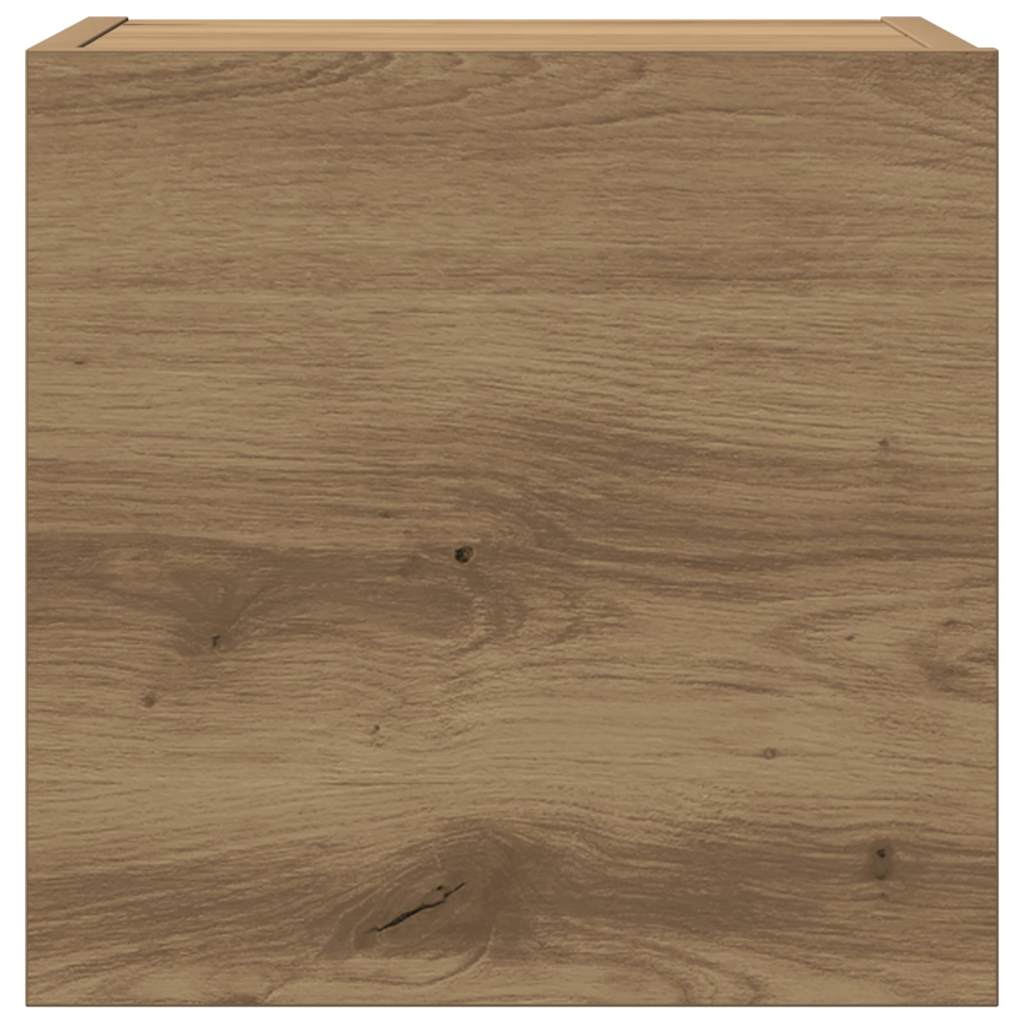 3 kosi stenske TV omarice Artisan Oak Engineered Wood