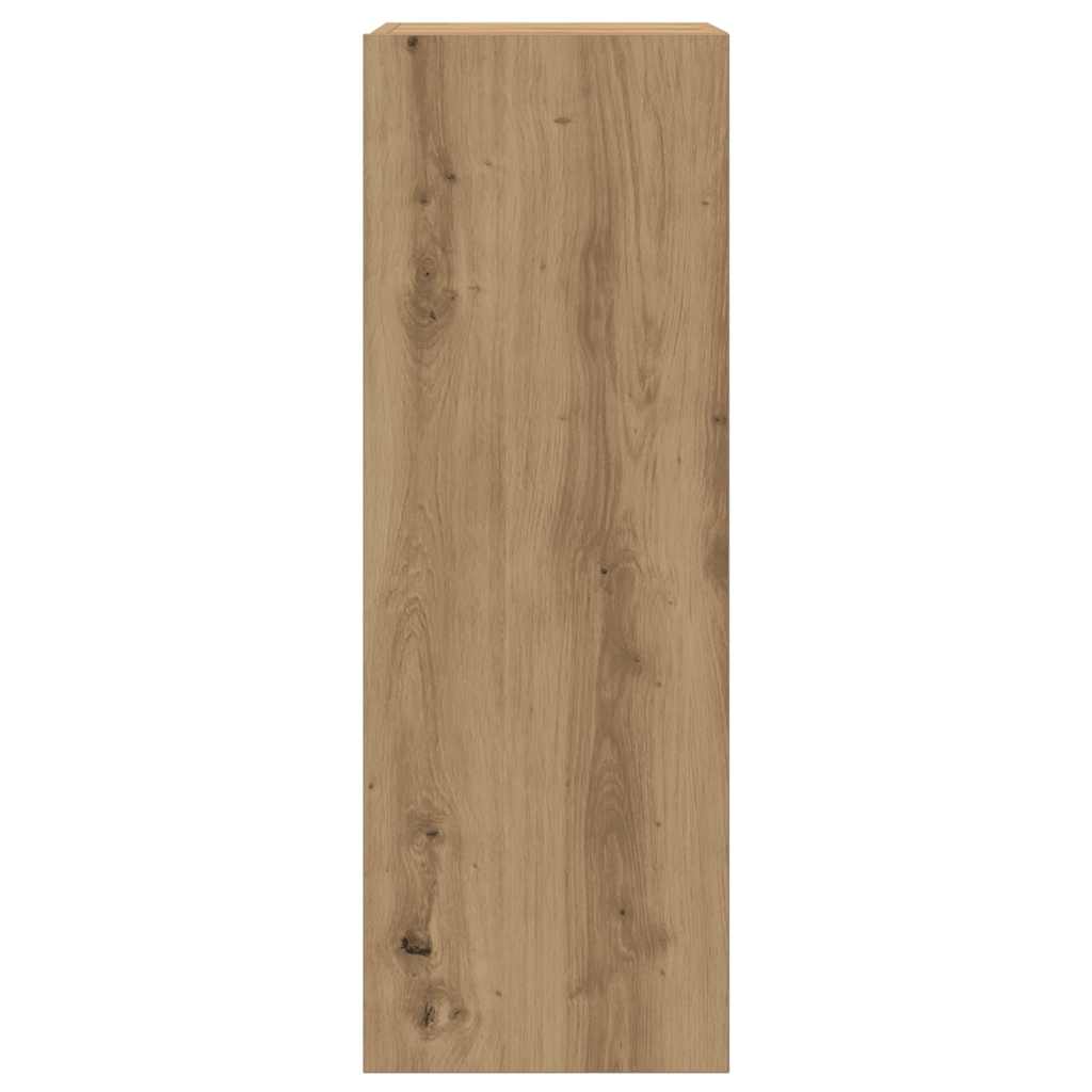 3 kosi stenske TV omarice Artisan Oak Engineered Wood