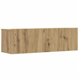 Komplet 3 kosov stenske TV omarice Artisan Oak 100x30x30 cm