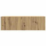 Komplet 3 kosov stenske TV omarice Artisan Oak 100x30x30 cm